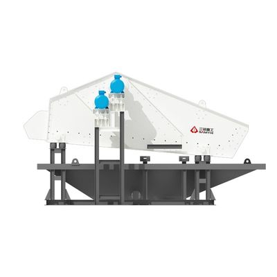 স্টোন লোহা খনির জন্য শক্তিশালী শক্তি ডিহাইড্রেটিং স্ক্রিন 18.5KWX2