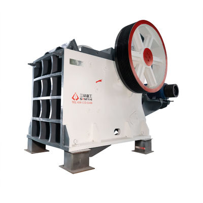 প্রাথমিক পাথর পেষণকারী মেশিন 60 T/H চোয়াল পেষণকারী ক্যারিয়ার এবং খনির জন্য